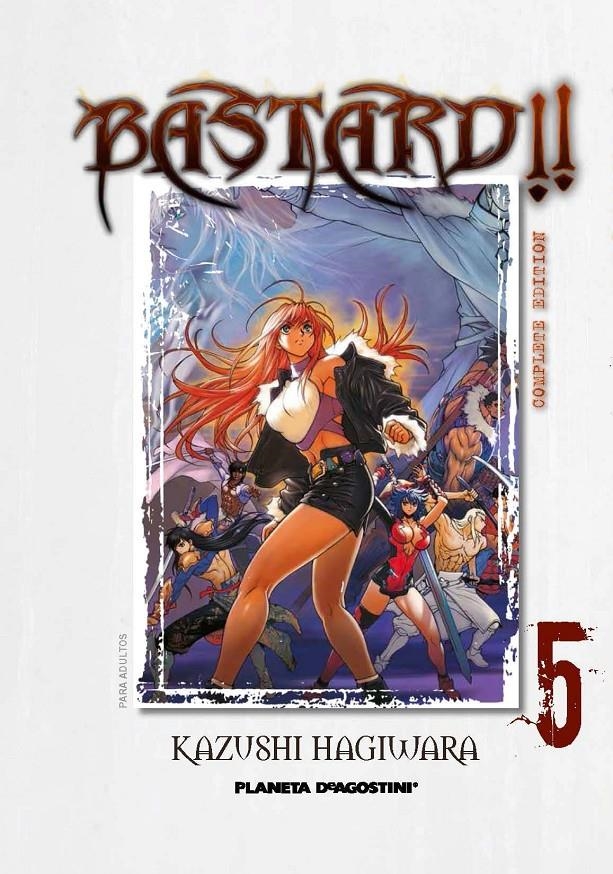BASTARD!! (COMPLETE EDITION) Nº05 [CARTONE] | HAGIWARA, KAZUSHI | Akira Comics  - libreria donde comprar comics, juegos y libros online