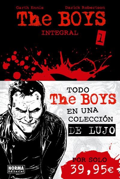 THE BOYS INTEGRAL VOLUMEN 1 [CARTONE] | ENNIS, GARTH / ROBERTSON, DARICK | Akira Comics  - libreria donde comprar comics, juegos y libros online