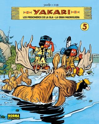 YAKARI Nº05: PRISIONEROS DE LA ISLA / LA GRAN MADRIGUERA [CARTONE] | DERIB / JOB | Akira Comics  - libreria donde comprar comics, juegos y libros online