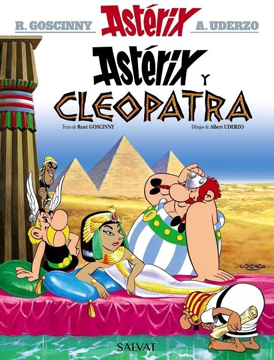 ASTERIX Nº06: ASTERIX Y CLEOPATRA [CARTONE] | GOSCINNY, RENE / UDERZO, ALBERT | Akira Comics  - libreria donde comprar comics, juegos y libros online