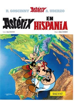 ASTERIX Nº14: ASTERIX EN HISPANIA [CARTONE] | GOSCINNY, RENE / UDERZO, ALBERT | Akira Comics  - libreria donde comprar comics, juegos y libros online