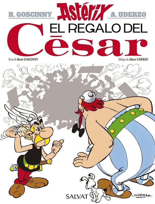 ASTERIX Nº21: EL REGALO DEL CESAR [CARTONE] | GOSCINNY, RENE / UDERZO, ALBERT | Akira Comics  - libreria donde comprar comics, juegos y libros online