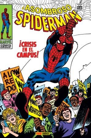 ASOMBROSO SPIDERMAN VOLUMEN 04 CRISIS EN EL CAMPUS! (59-77 USA) MARVEL GOLD [CARTONE] | LEE, STAN / ROMITA SR., JOHN | Akira Comics  - libreria donde comprar comics, juegos y libros online