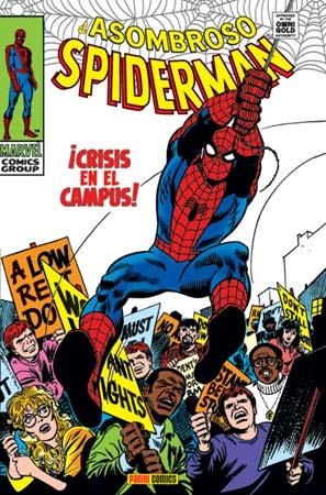 MARVEL GOLD: ASOMBROSO SPIDERMAN VOL.04, ¡CRISIS EN EL CAMPUS! (59-77 USA) [CARTONE] | LEE, STAN / ROMITA JR., JOHN | Akira Comics  - libreria donde comprar comics, juegos y libros online