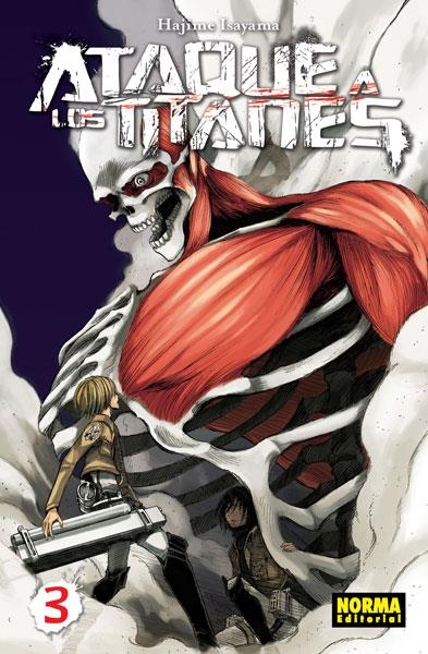 ATAQUE A LOS TITANES Nº03 [RUSTICA] | ISAYAMA, HAJIME | Akira Comics  - libreria donde comprar comics, juegos y libros online