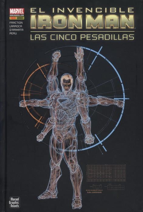 INVENCIBLE IRON MAN: LAS CINCO PESADILLAS (1-7 USA) [CARTONE] | FRACTION / LARROCA | Akira Comics  - libreria donde comprar comics, juegos y libros online