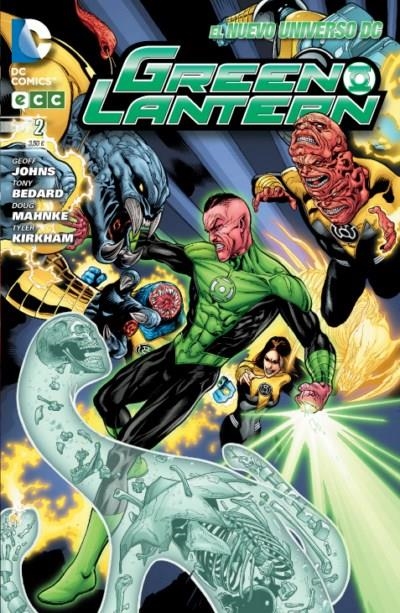 GREEN LANTERN Nº02 (DC NUEVO UNIVERSO) | JOHNS / BEDARD / MAHNKE / KIRKHAM | Akira Comics  - libreria donde comprar comics, juegos y libros online