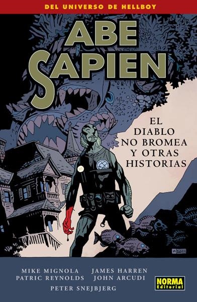 ABE SAPIEN Nº02: EL DIABLO NO BROMEA Y OTRAS HISTORIAS [RUSTICA] | MIGNOLA, MIKE | Akira Comics  - libreria donde comprar comics, juegos y libros online