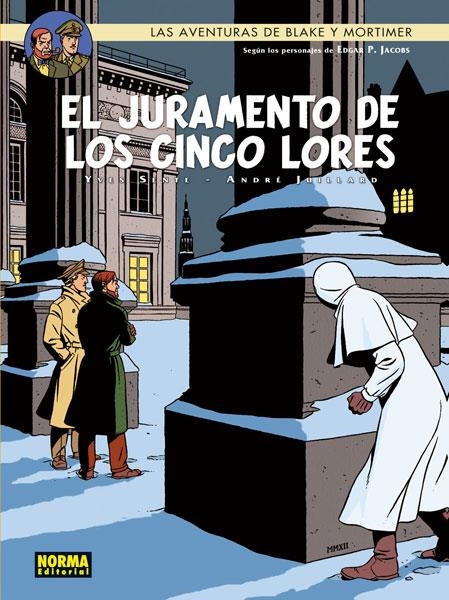 BLAKE Y MORTIMER Nº21: EL JURAMENTO DE LOS CINCO LORES [CARTONE] | SENTE, YVES / JUILLARD, ANDRE | Akira Comics  - libreria donde comprar comics, juegos y libros online