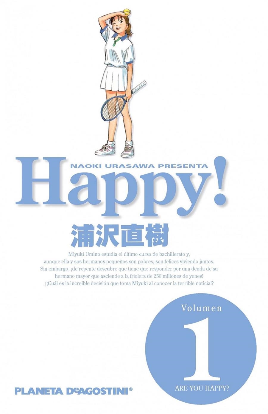 HAPPY! Nº01 [RUSTICA] | URASAWA, NAOKI | Akira Comics  - libreria donde comprar comics, juegos y libros online