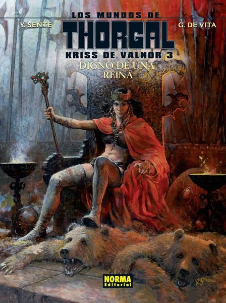 MUNDOS DE THORGAL: KRISS DE VALNOR Nº03 DIGNO DE UNA REINA [CARTONE] | SENTE / DE VITA | Akira Comics  - libreria donde comprar comics, juegos y libros online