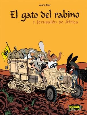 GATO DEL RABINO Nº5: JERUSALEN DE AFRICA [CARTONE] | SFAR, JOANN | Akira Comics  - libreria donde comprar comics, juegos y libros online
