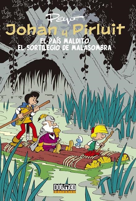 JOHAN Y PIRLUIT VOLUMEN 5: EL PAIS MALDITO / EL SORTILEGIO DE LOS MALASOMBRA [CARTONE] | PEYO | Akira Comics  - libreria donde comprar comics, juegos y libros online