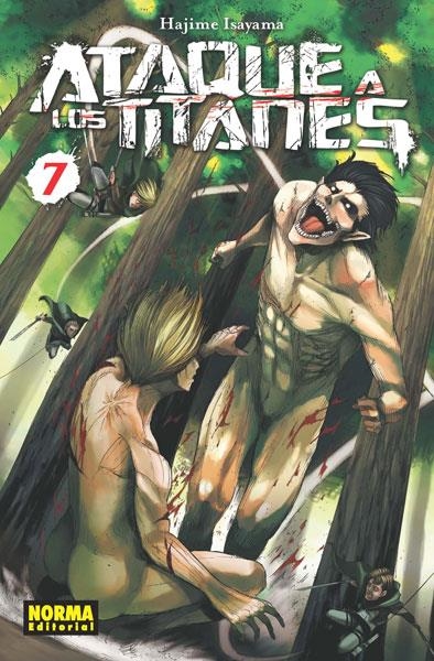 ATAQUE A LOS TITANES Nº07 [RUSTICA] | ISAYAMA, HAJIME | Akira Comics  - libreria donde comprar comics, juegos y libros online