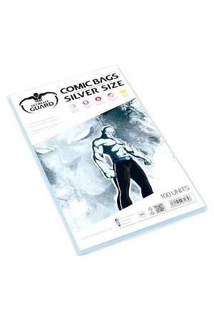 BOLSAS PARA COMICS TAMAÑO SILVER (ULTIMATE GUARD) [PAQUETE 100 UDS] | Akira Comics  - libreria donde comprar comics, juegos y libros online