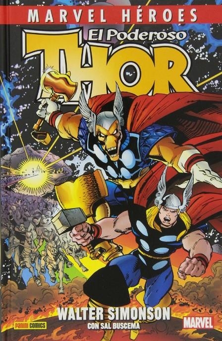 MARVEL HEROES: THOR EL PODEROSO DE WALTER SIMONSON VOLUMEN 1 [CARTONE] | SIMONSON, WALTER | Akira Comics  - libreria donde comprar comics, juegos y libros online