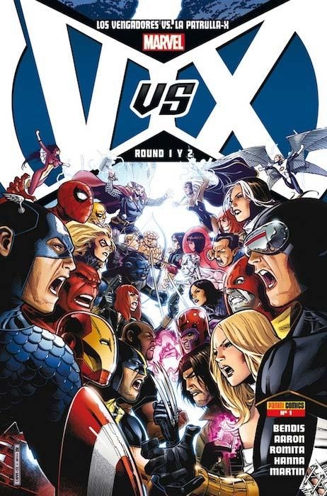 VENGADORES VS PATRULLA-X Nº01 (ROUNDS 01 Y 02) PORTADA NORMAL | BENDIS / AARON / ROMITA | Akira Comics  - libreria donde comprar comics, juegos y libros online