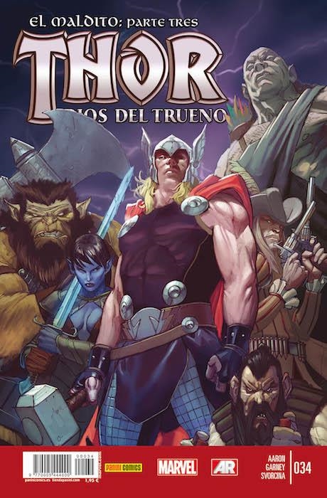 THOR: DIOS DEL TRUENO: VOL-5 Nº34 EL MALDITO PARTE TRES (MARVEL NOW) | AARON / GARNEY | Akira Comics  - libreria donde comprar comics, juegos y libros online