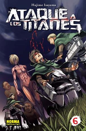 ATAQUE A LOS TITANES Nº06 [RUSTICA] | ISAYAMA, HAJIME | Akira Comics  - libreria donde comprar comics, juegos y libros online