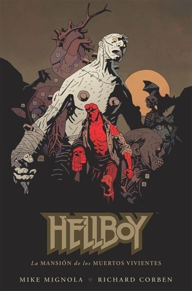 HELLBOY TOMO Nº17: LA MANSION DE LOS MUERTOS VIVIENTES [CARTONE] | MIGNOLA / CORBEN | Akira Comics  - libreria donde comprar comics, juegos y libros online