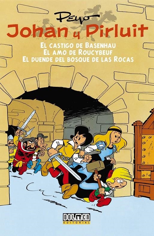 JOHAN Y PIRLUIT VOLUMEN 1: EL CASTIGO DE B. / EL AMO DE ROUCYBEUF / EL DUENDE DEL B. [CARTONE] | PEYO | Akira Comics  - libreria donde comprar comics, juegos y libros online