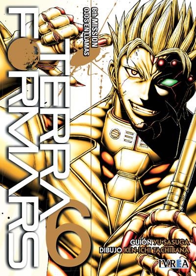 TERRA FORMARS Nº06: OJOS EN LLAMAS [RUSTICA] | SASUGA, YU / TACHIBANA, KEN-ICHI | Akira Comics  - libreria donde comprar comics, juegos y libros online