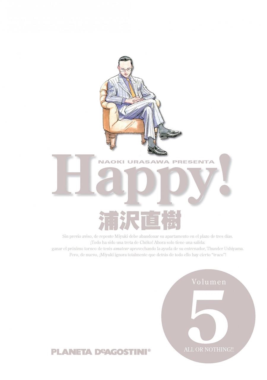 HAPPY! Nº05 [RUSTICA] | URASAWA, NAOKI | Akira Comics  - libreria donde comprar comics, juegos y libros online