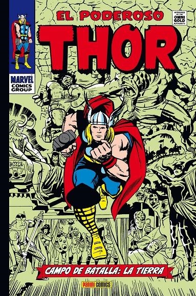 MARVEL GOLD: PODEROSO THOR VOL.3 (137-159 USA) CAMPO DE BATALLA LA TIERRA [CARTONE] | LEE, STAN / KIRBY, JACK | Akira Comics  - libreria donde comprar comics, juegos y libros online