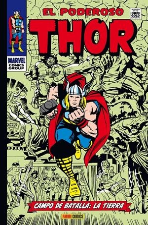 MARVEL GOLD: PODEROSO THOR VOL.03, CAMPO DE BATALLA LA TIERRA (137-159 USA) [CARTONE] | LEE, STAN / KIRBY, JACK | Akira Comics  - libreria donde comprar comics, juegos y libros online