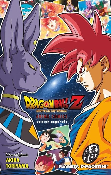 DRAGON BALL Z ANIME COMICS: BATTLE OF GODS [RUSTICA] | TORIYAMA, AKIRA | Akira Comics  - libreria donde comprar comics, juegos y libros online