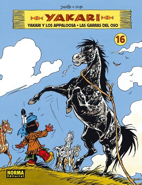 YAKARI Nº16: YAKARI Y LOS APPALOOSA / LAS GARRAS DEL OSO [CARTONE] | DERIB / JOB | Akira Comics  - libreria donde comprar comics, juegos y libros online