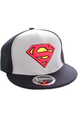 GORRA DE BEISBOL DC: SUPERMAN LOGO (COLOR NEGRO Y GRIS) | Akira Comics  - libreria donde comprar comics, juegos y libros online