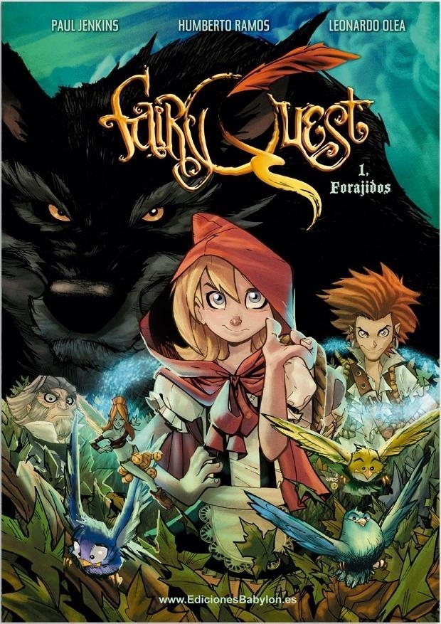 FAIRY QUEST Nº01: FORAJIDOS [CARTONE] | JENKINS / RAMOS / OLEA | Akira Comics  - libreria donde comprar comics, juegos y libros online