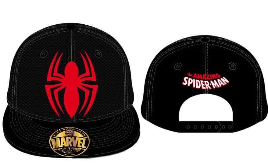 GORRA DE BEISBOL MARVEL: SPIDERMAN ARAÑA CON COSTURAS (COLOR NEGRO) | Akira Comics  - libreria donde comprar comics, juegos y libros online