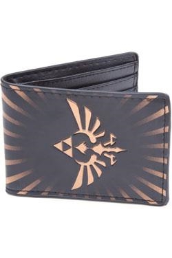 CARTERA: ESTILO BILLETERA CON LOGOTIPO ZELDA DORADO (COLOR NEGRO) | Akira Comics  - libreria donde comprar comics, juegos y libros online