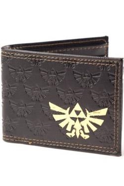 CARTERA: ESTILO BILLETERA CON LOGOTIPO ZELDA ESTAMPADO (COLOR NEGRO) | Akira Comics  - libreria donde comprar comics, juegos y libros online