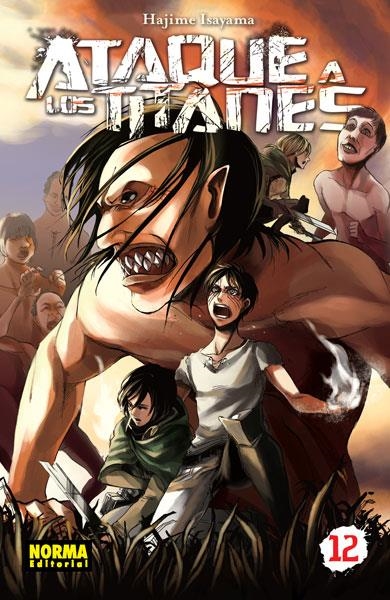 ATAQUE A LOS TITANES Nº12 [RUSTICA] | ISAYAMA, HAJIME | Akira Comics  - libreria donde comprar comics, juegos y libros online