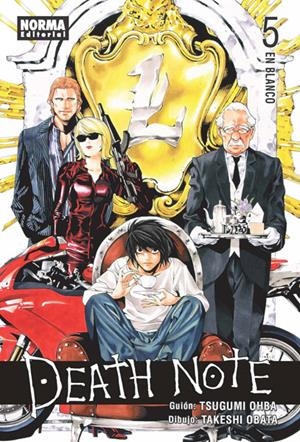 DEATH NOTE Nº05: EN BLANCO [RUSTICA] | OHBA, TSUGUMI / OBATA, TAKESHI | Akira Comics  - libreria donde comprar comics, juegos y libros online