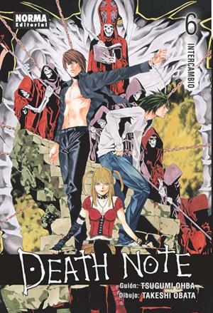 DEATH NOTE Nº06: INTERCAMBIO [RUSTICA] | OHBA, TSUGUMI / OBATA, TAKESHI | Akira Comics  - libreria donde comprar comics, juegos y libros online