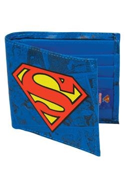 CARTERA: ESTILO BILLETERA SUPERMAN CLASSIC (COLOR AZUL) | Akira Comics  - libreria donde comprar comics, juegos y libros online