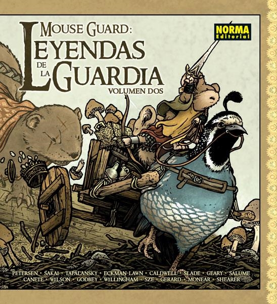 MOUSE GUARD: LEYENDAS DE LA GUARDIA VOL.2 [CARTONE] | PETERSEN / BASTIAN | Akira Comics  - libreria donde comprar comics, juegos y libros online