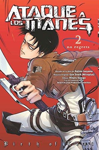 ATAQUE A LOS TITANES: NO REGRETS Nº02 [RUSTICA] | ISAYAMA / SURUGA | Akira Comics  - libreria donde comprar comics, juegos y libros online