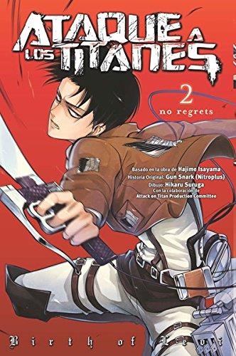 ATAQUE A LOS TITANES: NO REGRETS Nº02 [RUSTICA] | ISAYAMA, HAJIME / SURUGA | Akira Comics  - libreria donde comprar comics, juegos y libros online