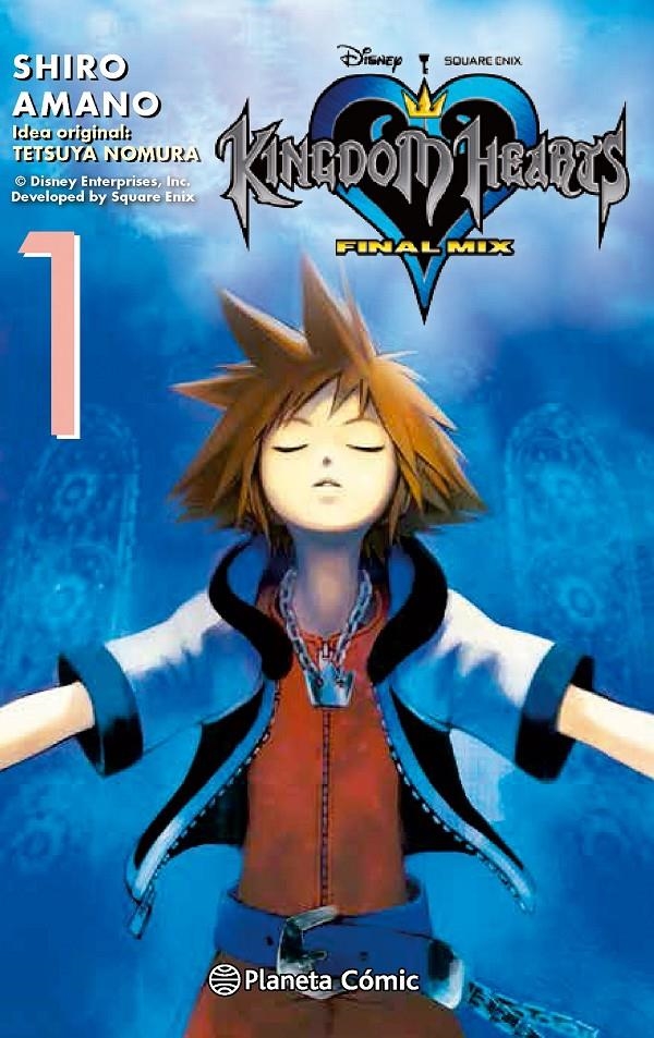 KINGDOM HEARTS FINAL MIX Nº01 (1 DE 3) [RUSTICA] | AMANO, SHIRO | Akira Comics  - libreria donde comprar comics, juegos y libros online