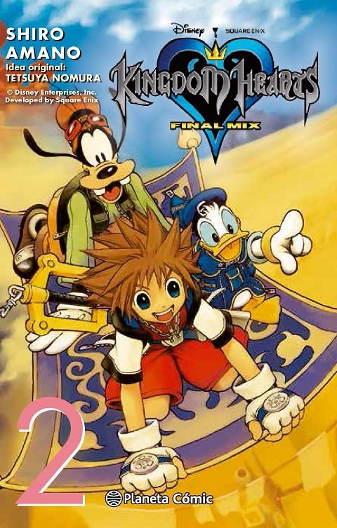 KINGDOM HEARTS FINAL MIX Nº02 (2 DE 3) [RUSTICA] | AMANO, SHIRO | Akira Comics  - libreria donde comprar comics, juegos y libros online