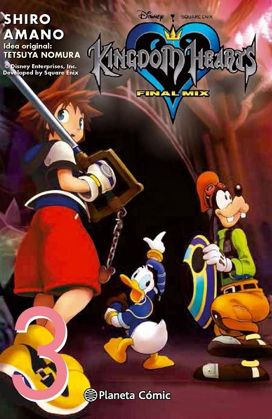 KINGDOM HEARTS FINAL MIX Nº03 (3 DE 3) [RUSTICA] | AMANO, SHIRO | Akira Comics  - libreria donde comprar comics, juegos y libros online