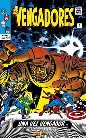 MARVEL GOLD: VENGADORES VOL.02, UNA VEZ VENGADOR... (23-40 USA) [CARTONE] | LEE, STAN / KIRBY, JACK | Akira Comics  - libreria donde comprar comics, juegos y libros online