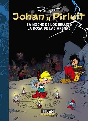 JOHAN Y PIRLUIT VOLUMEN 7: NOCHE DE LOS BRUJOS / LA ROSA DE LAS ARENAS [CARTONE] | PEYO | Akira Comics  - libreria donde comprar comics, juegos y libros online