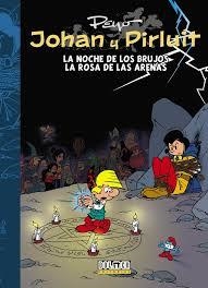 JOHAN Y PIRLUIT VOLUMEN 7: NOCHE DE LOS BRUJOS / LA ROSA DE LAS ARENAS [CARTONE] | PEYO | Akira Comics  - libreria donde comprar comics, juegos y libros online