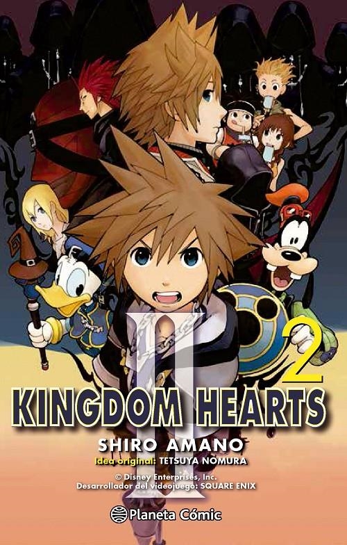 KINGDOM HEARTS II Nº02 [RUSTICA] | AMANO, SHIRO | Akira Comics  - libreria donde comprar comics, juegos y libros online